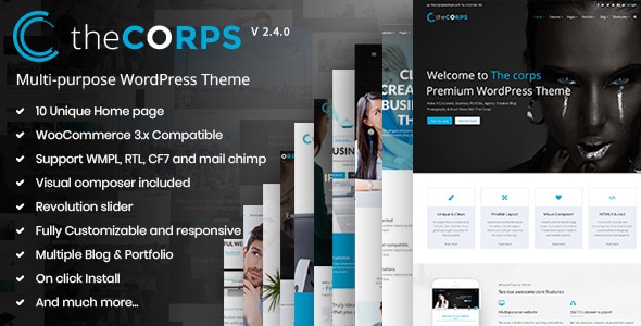The Corps - Multi-Purpose WordPress Theme Logo